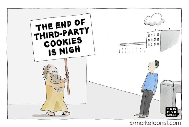 Marketoonist 对第三方 cookie 的看法