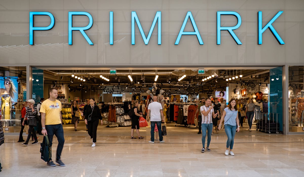 Primark扩大了脚步升高时的点击式试验