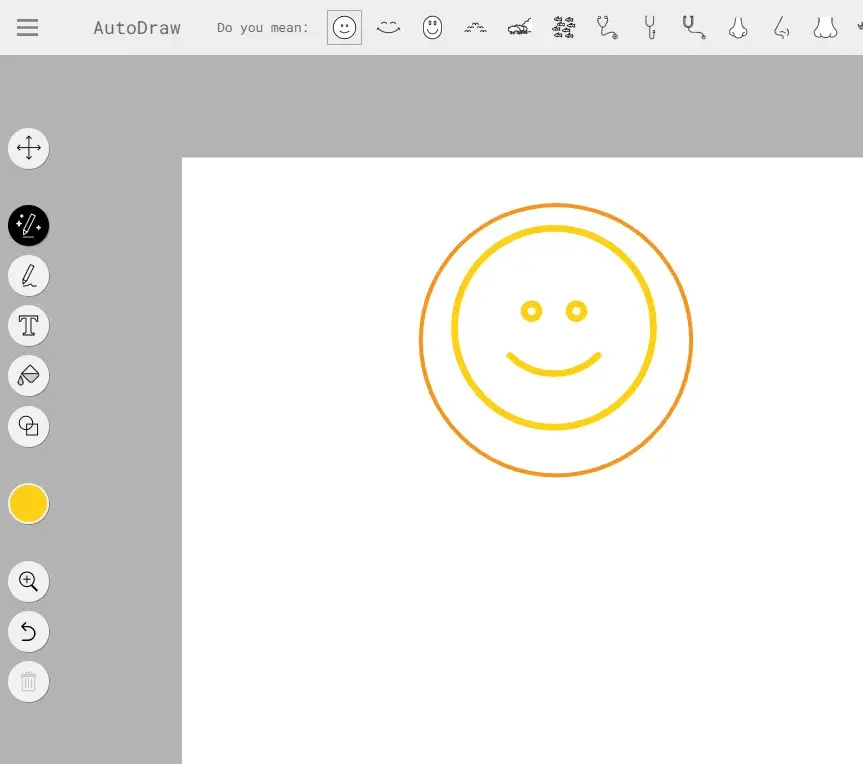 测试 AutoDraw 您是指 AutoDraw 中的功能